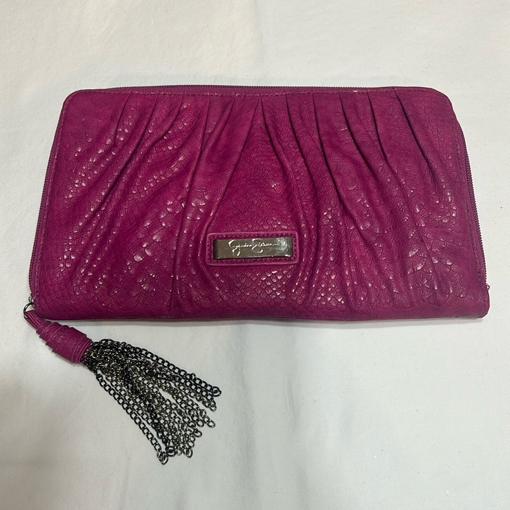 Pink clutch